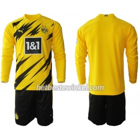 Borussia Dortmund Voetbaltenues Kind Thuis 2020/21 - LS (+ Korte broeken)